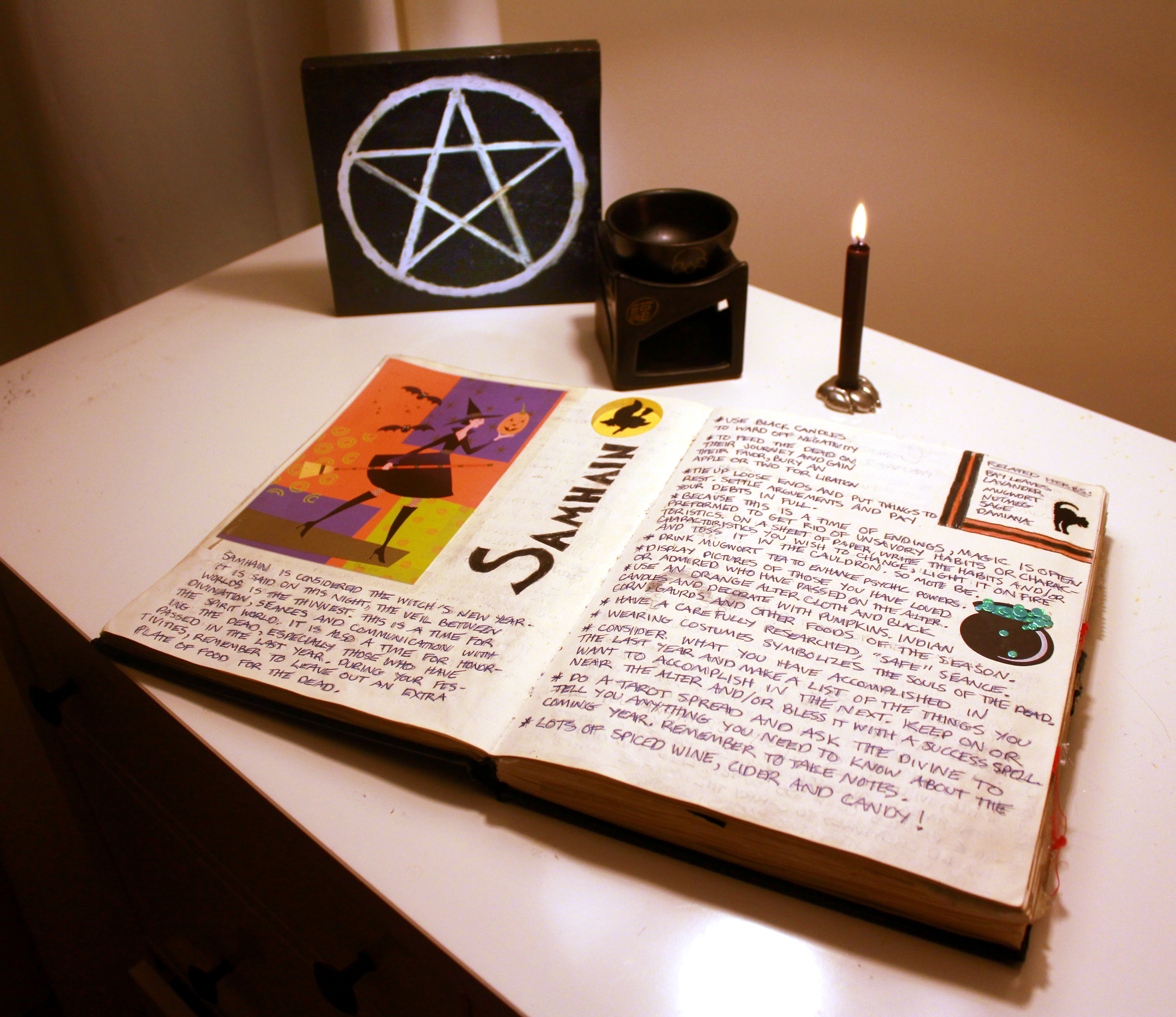 Ritual notes.