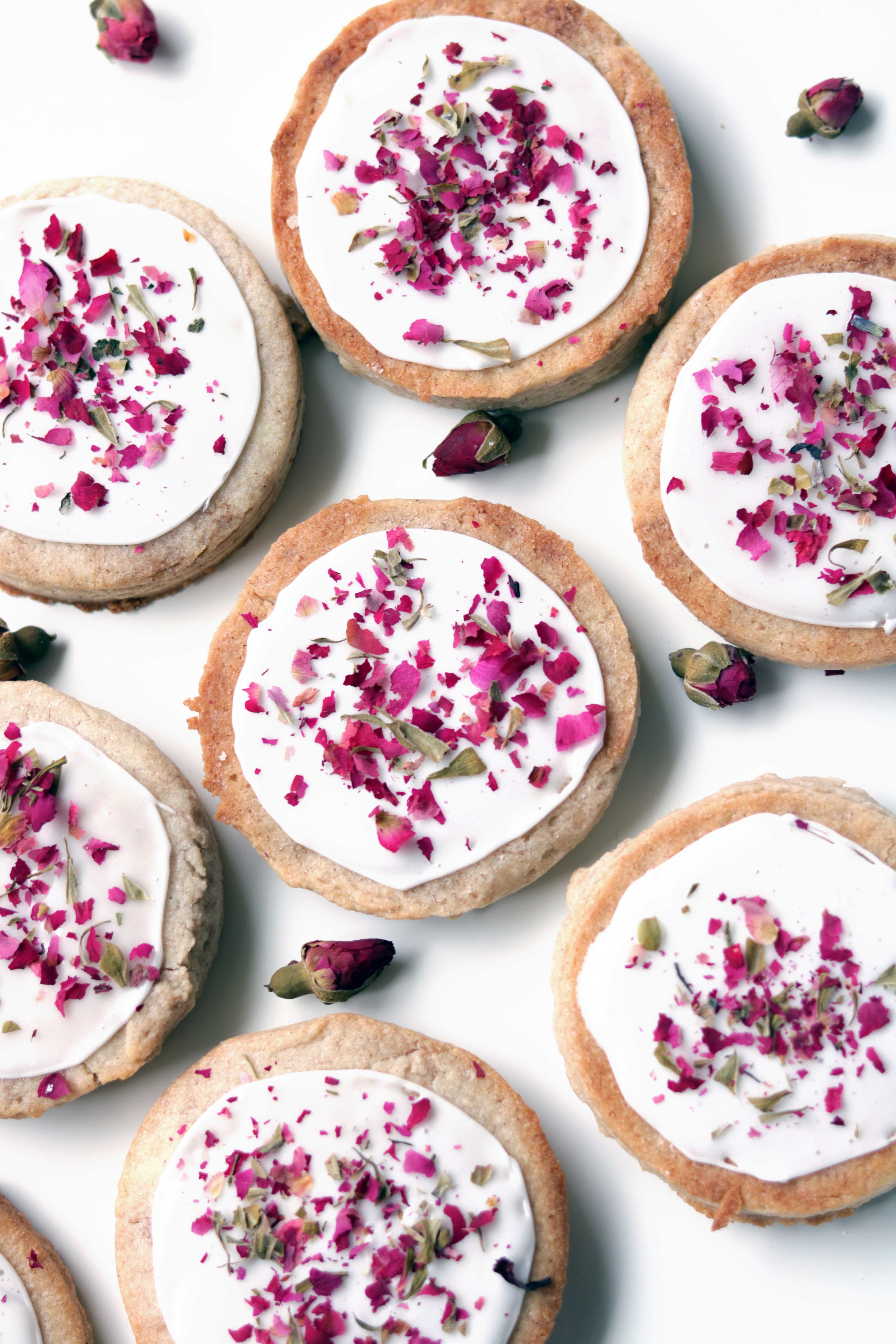 Love Spell Cinnamon Rose Petal Cookies Moody Moons